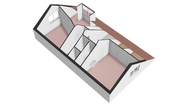 Floorplan - Tweeschaar 28, 8314 AV Bant